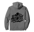Howdy Southern Western Cowgirl Cowboy Hoodie - Graphic Print Men Women - T-Shirt, Sweatshirt, Hoodie
