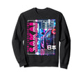 Sakai City 80S Synthwave Racing Car Sweatshirt - Unique Graphic for Adults - T-Shirt, Sweatshirt, Hoodie