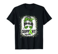 Support Squad Messy Bun Mental Health T-Shirt - Trendy Graphic Unisex - T-Shirt, Sweatshirt, Hoodie