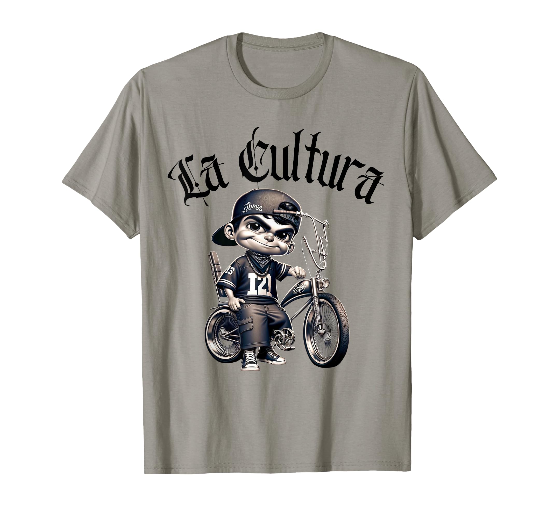 Chicano Mexican Hispanic Bike Show T-Shirt - Graphic Print for Adults - T-Shirt, Sweatshirt, Hoodie