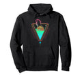 1980S 1990S Synthwave Lion Sunset Beach Hoodie - Custom Art Print Unisex - T-Shirt, Sweatshirt, Hoodie
