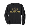 Subaru Distressed Star Logo Sweatshirt - Casual Everyday Wear Men Women - T-Shirt, Sweatshirt, Hoodie