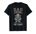 Dad Myth Legend Motorcycle Rider Dad T-Shirt - Graphic Print Unisex - T-Shirt, Sweatshirt, Hoodie