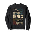 1970S Roller Skates Skating Sweatshirt - Novelty Apparel Men Women - T-Shirt, Sweatshirt, Hoodie