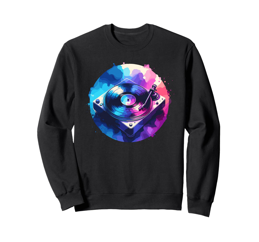 Music Vinyl Record Lover Gifts Sweatshirt - Casual Everyday Wear Unisex - T-Shirt, Sweatshirt, Hoodie