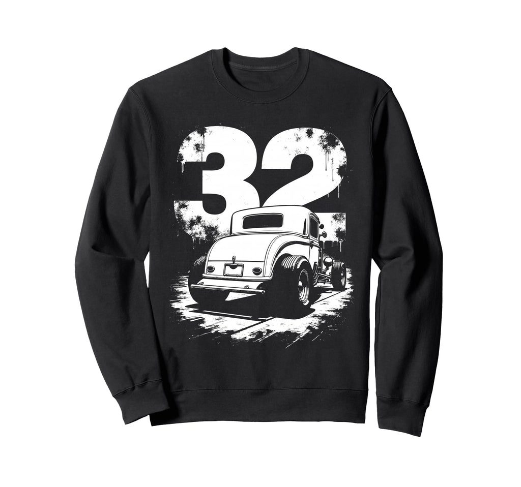 1932 American 3 Window Deuce Sweatshirt - Aesthetic Graphic for Adults - T-Shirt, Sweatshirt, Hoodie