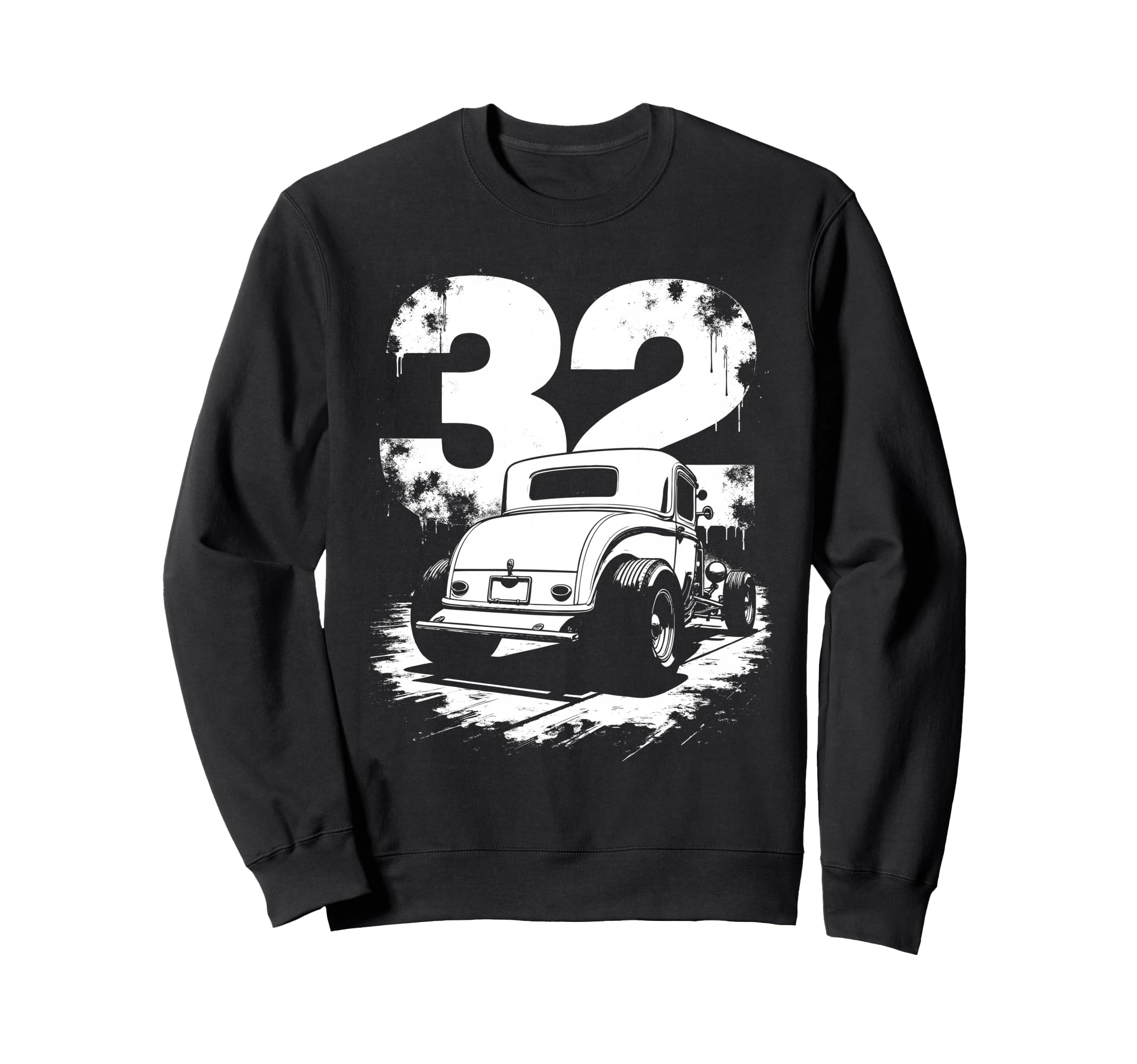 1932 American 3 Window Deuce Sweatshirt - Aesthetic Graphic for Adults - T-Shirt, Sweatshirt, Hoodie