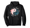 Yin Yang Axolotl Zen Meditation Hoodie - Custom Art Print Men Women - T-Shirt, Sweatshirt, Hoodie