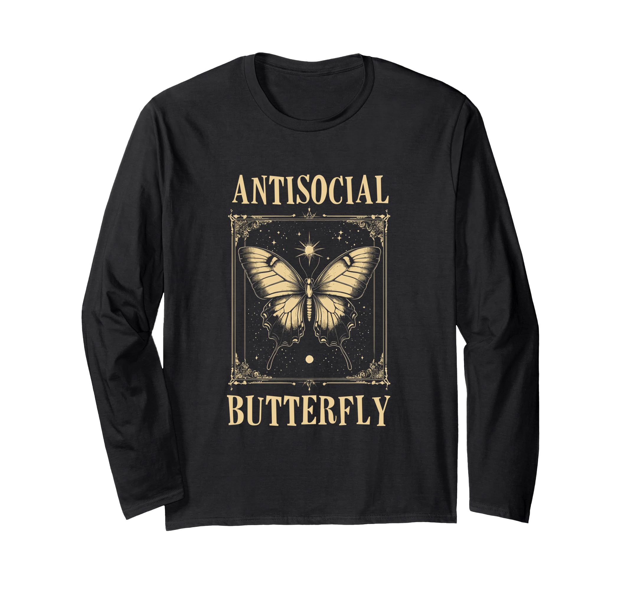 Antisocial Butterfly T-Shirt - Fun Novelty Design for Adults - T-Shirt, Sweatshirt, Hoodie