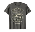 Hot Rod Present Distressed Car T-Shirt - Novelty Apparel for Adults - T-Shirt, Sweatshirt, Hoodie
