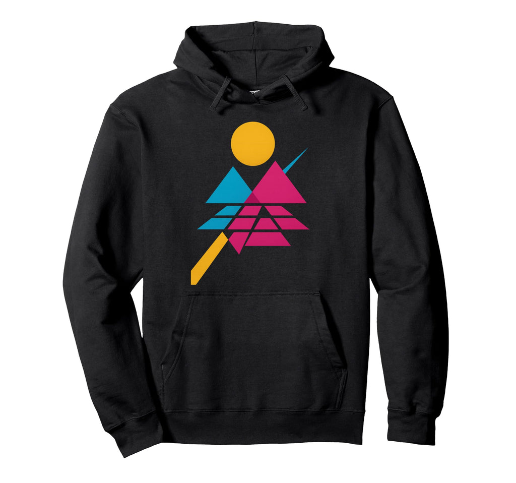 80S Synthwave Hoodie - Aesthetic Graphic Men Women - T-Shirt, Sweatshirt, Hoodie