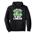 Healing Is Not Linear Mental Health Hoodie - Custom Art Print Men Women - T-Shirt, Sweatshirt, Hoodie