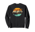 Distressed Military Helicopter Sweatshirt - Minimalist Print for Adults - T-Shirt, Sweatshirt, Hoodie