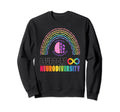 Embrace Neurodiversity Autism Sweatshirt - Graphic Print for Adults - T-Shirt, Sweatshirt, Hoodie