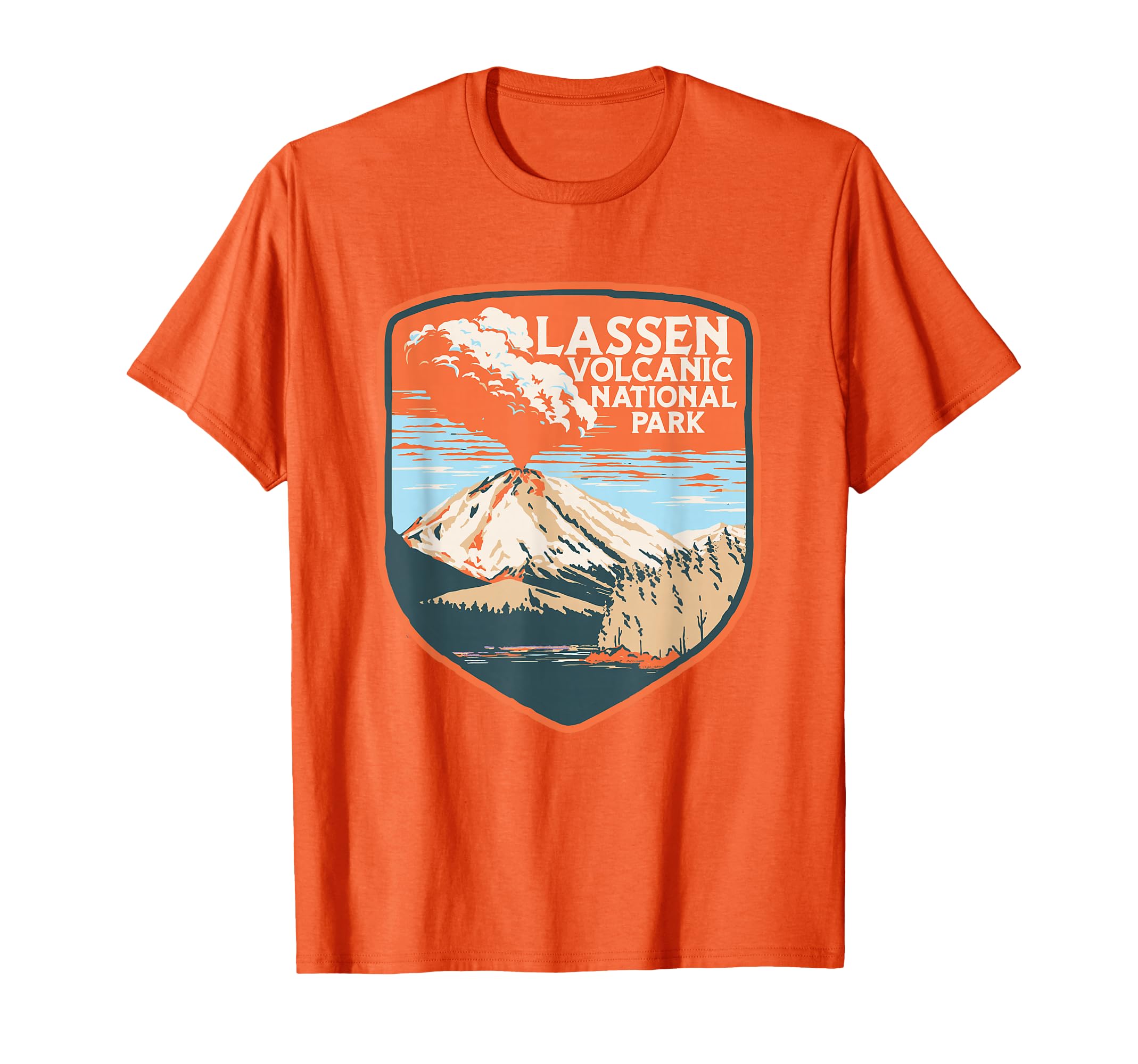 Lassen Volcanic National Park T-Shirt - Aesthetic Graphic for Adults - T-Shirt, Sweatshirt, Hoodie