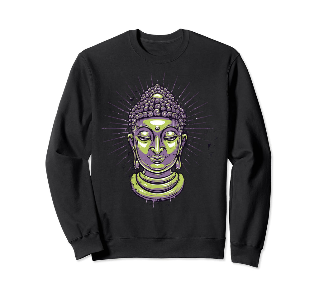 Buddha Buddhist Buddhism Gautama Zen Sweatshirt - Unique Graphic Unisex - T-Shirt, Sweatshirt, Hoodie