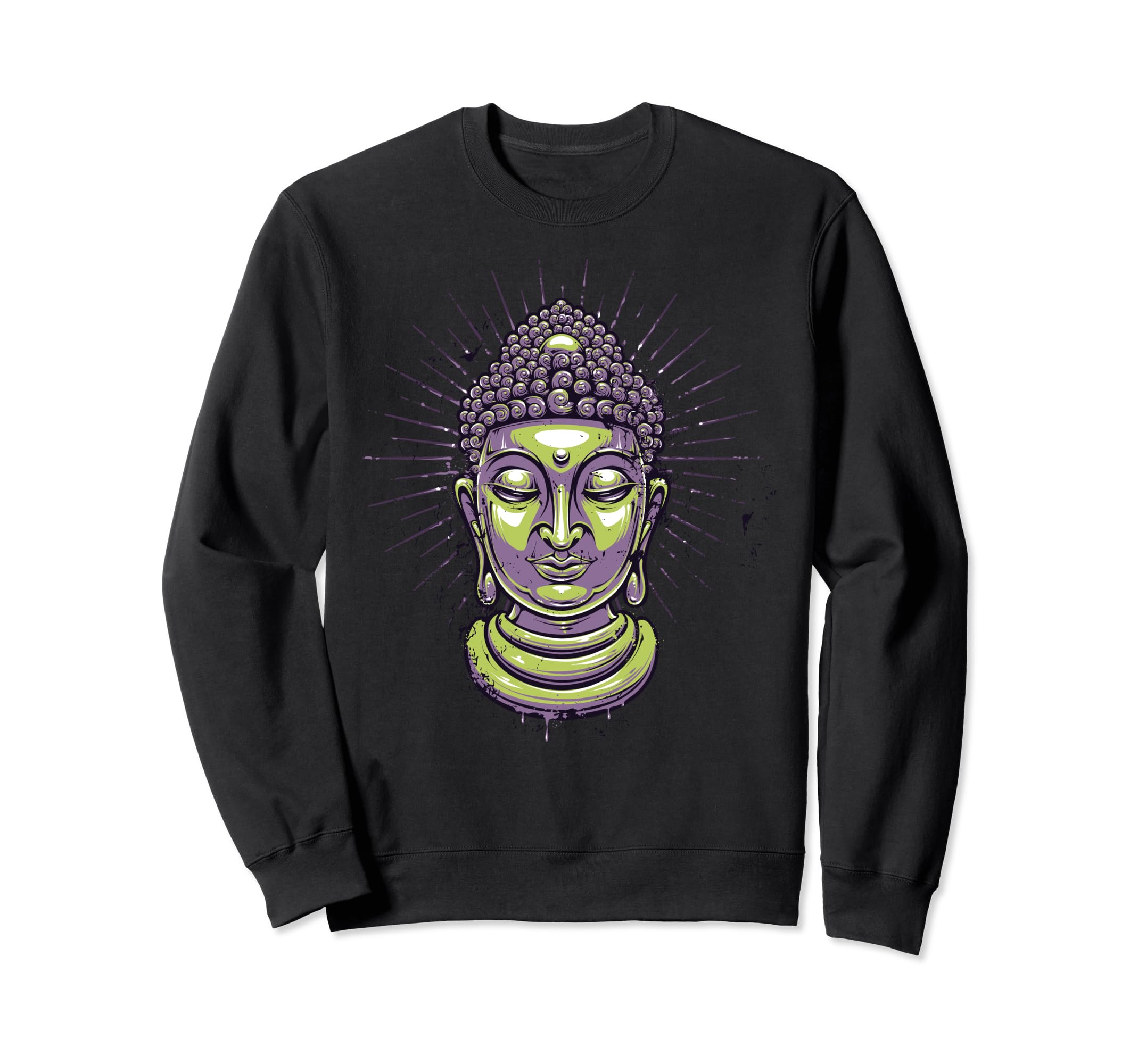 Buddha Buddhist Buddhism Gautama Zen Sweatshirt - Unique Graphic Unisex - T-Shirt, Sweatshirt, Hoodie