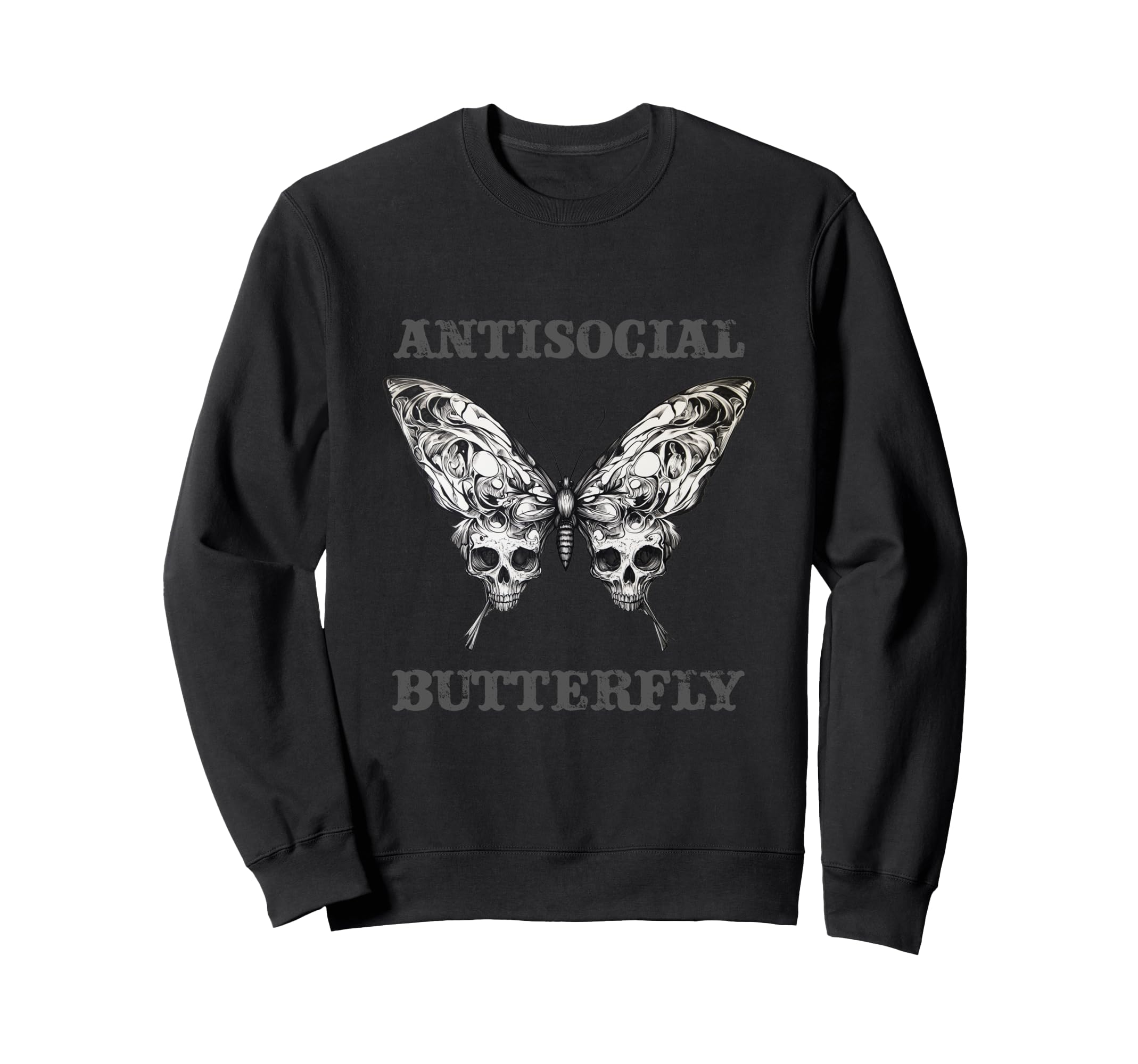 Antisocial Butterfly Gift T-Shirt - Novelty Apparel Unisex - T-Shirt, Sweatshirt, Hoodie