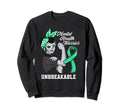 Mental Health Warrior Unbreakable Sweatshirt - Unique Graphic Unisex - T-Shirt, Sweatshirt, Hoodie