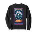 Overthinker Tarot Funny Skeleton Sweatshirt - Streetwear Style Men Women - T-Shirt, Sweatshirt, Hoodie