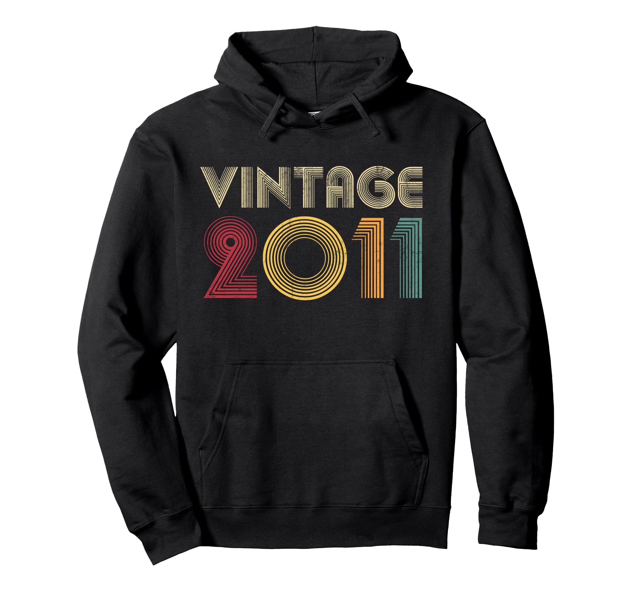 2011 15Th Birthday 15 Years Old Hoodie - Custom Art Print Men Women - T-Shirt, Sweatshirt, Hoodie