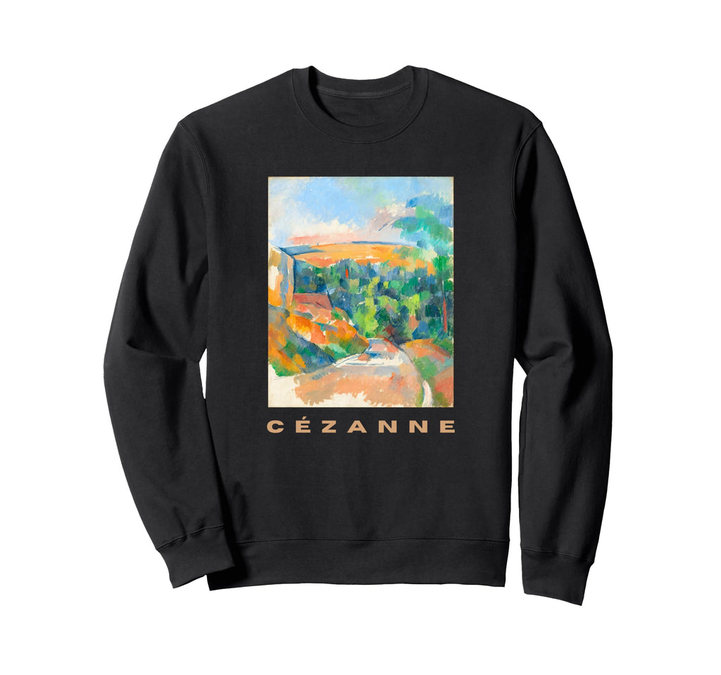 C Zanne French Post Impressionist Art Sweatshirt - Minimalist Print Unisex - T-Shirt, Sweatshirt, Hoodie