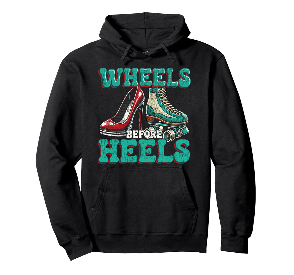 Roller Skating Skate 1970S Wheels Hoodie - Casual Everyday Wear for Adults - T-Shirt, Sweatshirt, Hoodie