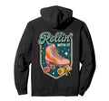 Rollin It Roller Skating Quad Skate Hoodie - Minimalist Print for Adults - T-Shirt, Sweatshirt, Hoodie