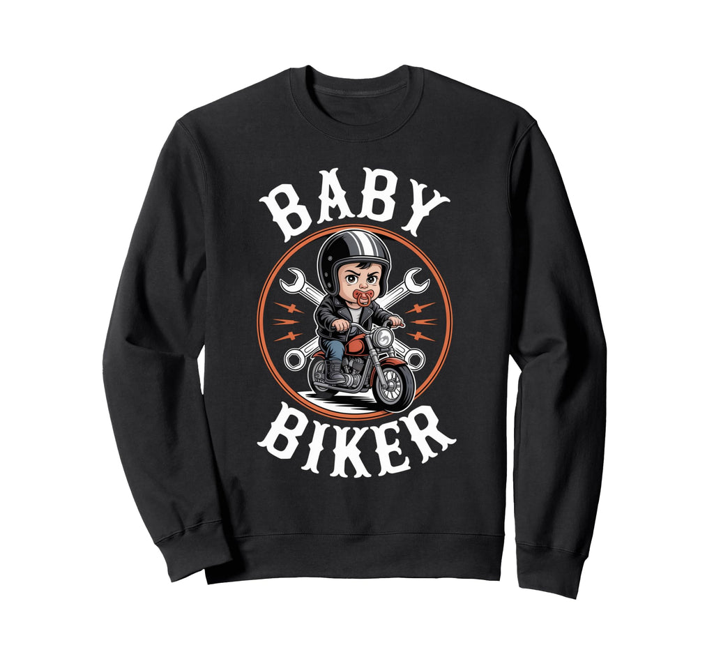 Biker License Motorcycle Sweatshirt - Casual Everyday Wear for Adults - T-Shirt, Sweatshirt, Hoodie