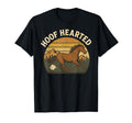 Funny Horse Pun Hoof Hearted Cowboy T-Shirt - Streetwear Style for Adults - T-Shirt, Sweatshirt, Hoodie