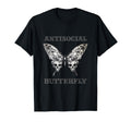 Antisocial Butterfly Gift Sweatshirt - Trendy Graphic Men Women - T-Shirt, Sweatshirt, Hoodie