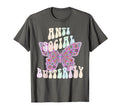 Funny Anti Social Butterfly Club Shy T-Shirt - Streetwear Style Men Women - T-Shirt, Sweatshirt, Hoodie