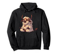 Meditation Yak Yoga Pose Relaxing Animal Hoodie - Trendy Graphic Men Women - T-Shirt, Sweatshirt, Hoodie