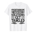 Overthinking Overthinker Funny T-Shirt - Streetwear Style for Adults - T-Shirt, Sweatshirt, Hoodie