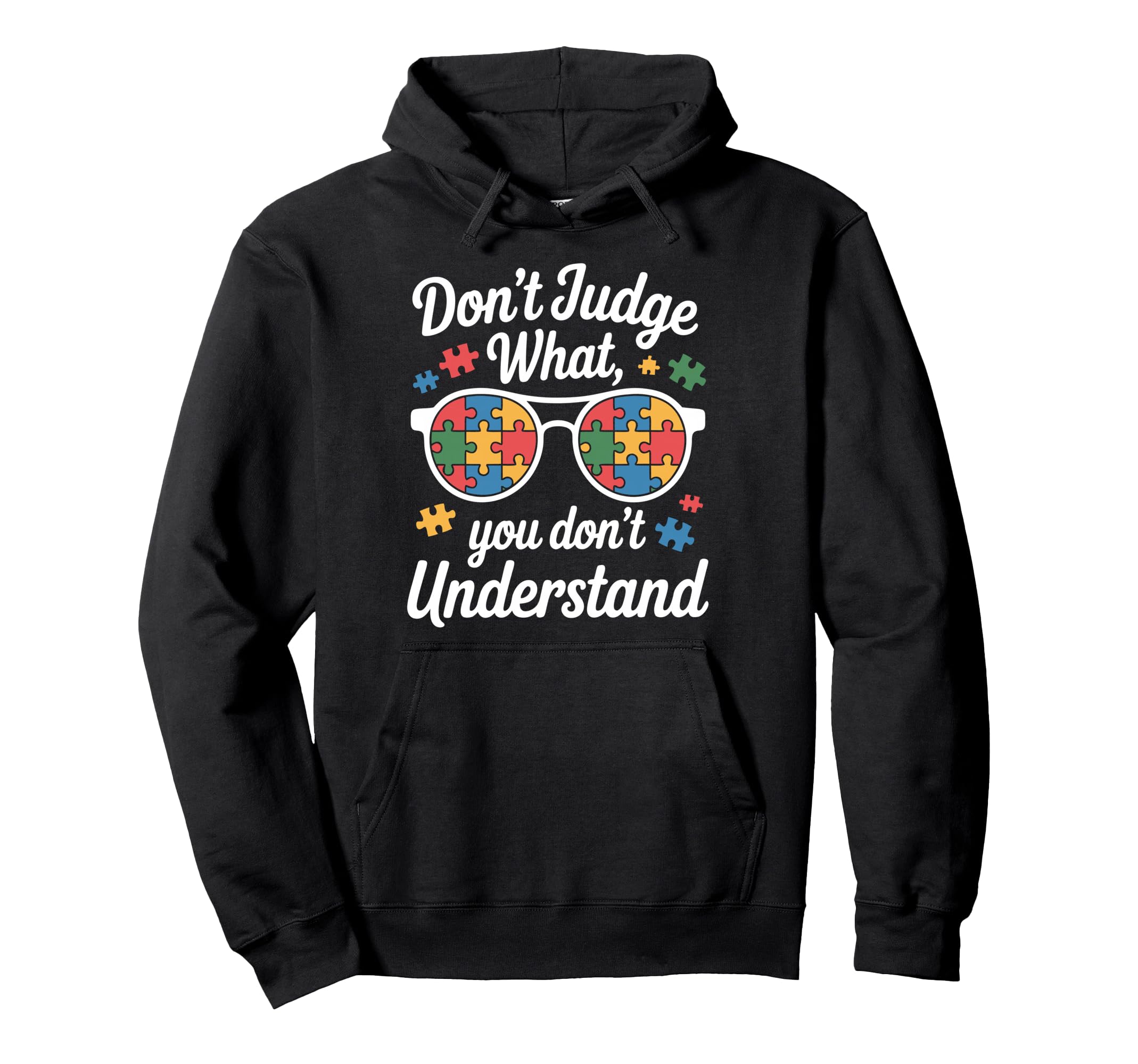 Autism Awareness Autism Mom Autism Dad Hoodie - Minimalist Print Men Women - T-Shirt, Sweatshirt, Hoodie