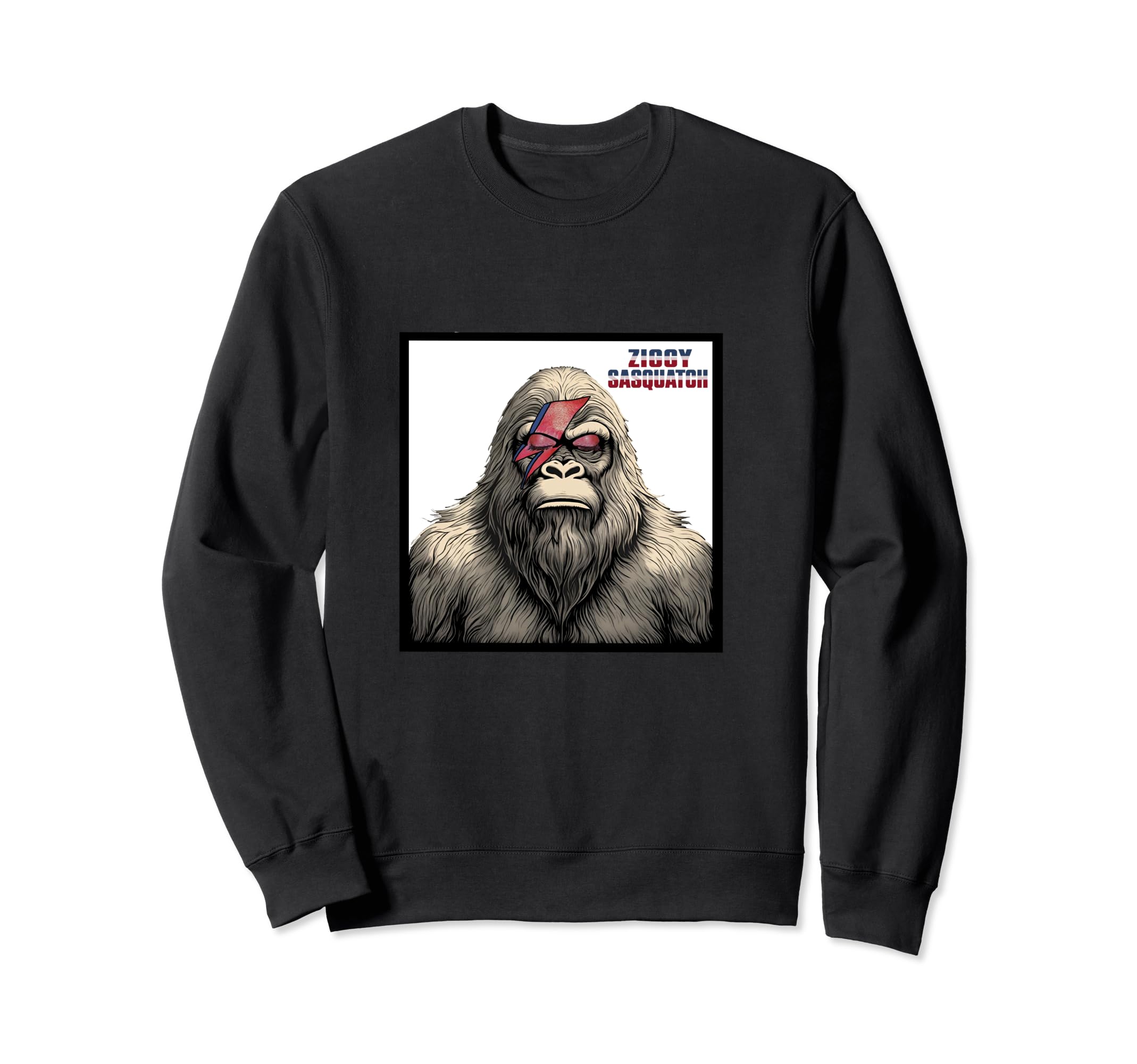 Fun 70S Bigfoot Ziggy Sasquatch Gift Sweatshirt - Unique Graphic for Adults - T-Shirt, Sweatshirt, Hoodie