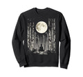 Buddha Zen Moonlit Bamboo Bamboo Sweatshirt - Casual Everyday Wear Unisex - T-Shirt, Sweatshirt, Hoodie