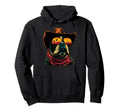 Boston Terrier Sunglasses Cowboy Hoodie - Casual Everyday Wear Men Women - T-Shirt, Sweatshirt, Hoodie