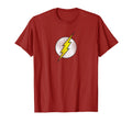 Flash Logo Distressed T-Shirt - Custom Art Print for Adults - T-Shirt, Sweatshirt, Hoodie