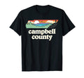 Campbell County Tennessee Outdoors T-Shirt - Fun Novelty Design for Adults - T-Shirt, Sweatshirt, Hoodie