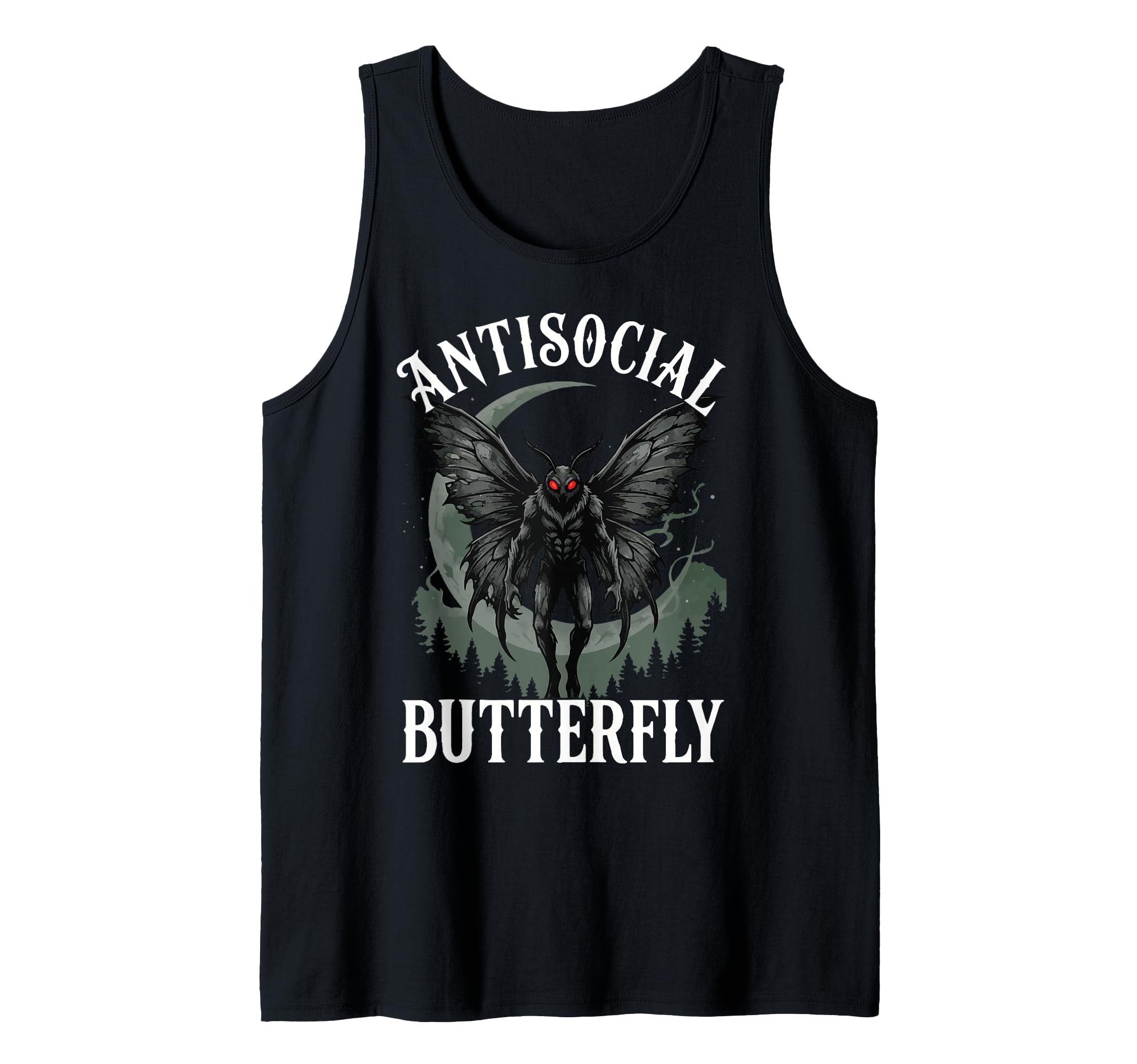Cryptid Mothman Introvert Funny Hoodie - Novelty Apparel Unisex - T-Shirt, Sweatshirt, Hoodie