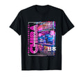 Chiba City 80S Synthwave Streetfood T-Shirt - Trendy Graphic for Adults - T-Shirt, Sweatshirt, Hoodie