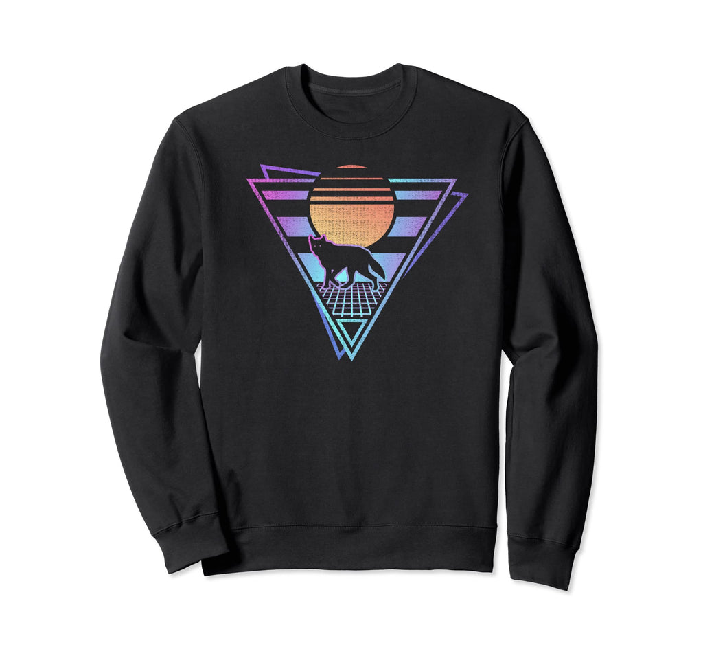 Coyote 80S Animal Lover Gift Hoodie - Trendy Graphic Unisex - T-Shirt, Sweatshirt, Hoodie