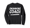 Swimming Coach Distressed Coaches Sweatshirt - Graphic Print Unisex - T-Shirt, Sweatshirt, Hoodie
