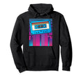 Eighties Synthwave Vaporwave 80S Hoodie - Fun Novelty Design Men Women - T-Shirt, Sweatshirt, Hoodie