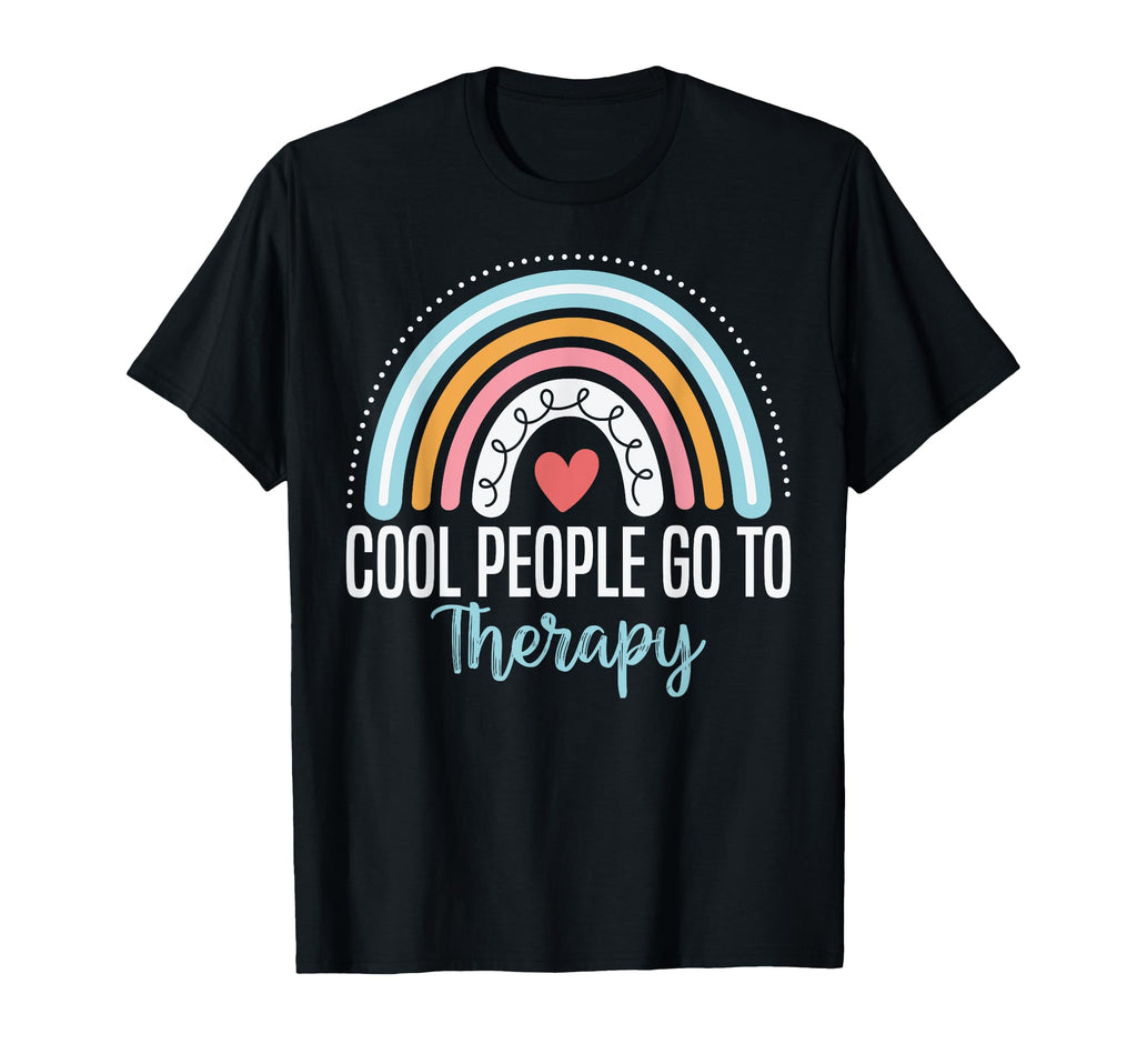 People Go To Therapy Awareness T-Shirt - Custom Art Print for Adults - T-Shirt, Sweatshirt, Hoodie