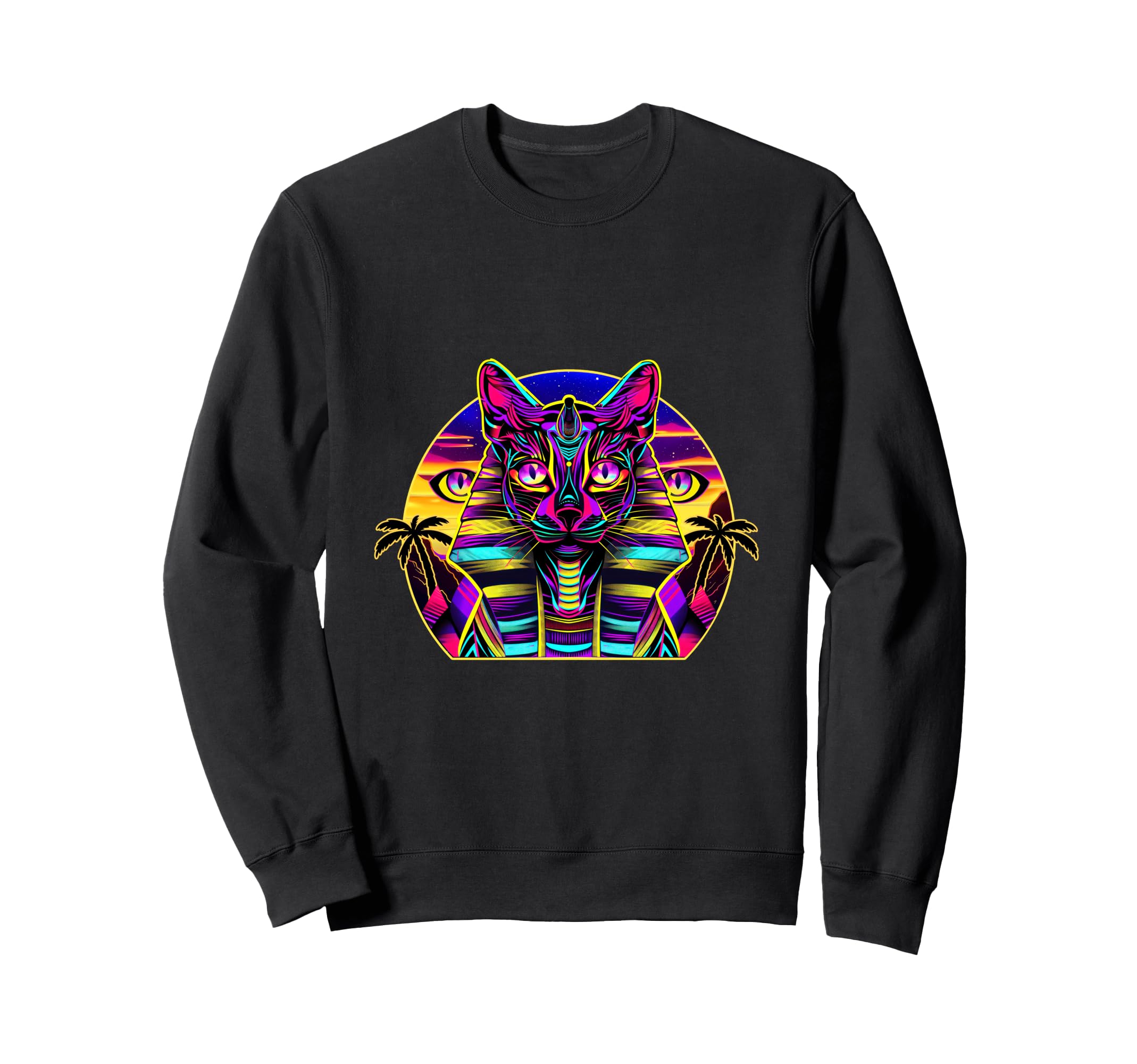 Streetwear 80S 90S Ancient Egyptian Sweatshirt - Novelty Apparel Unisex - T-Shirt, Sweatshirt, Hoodie