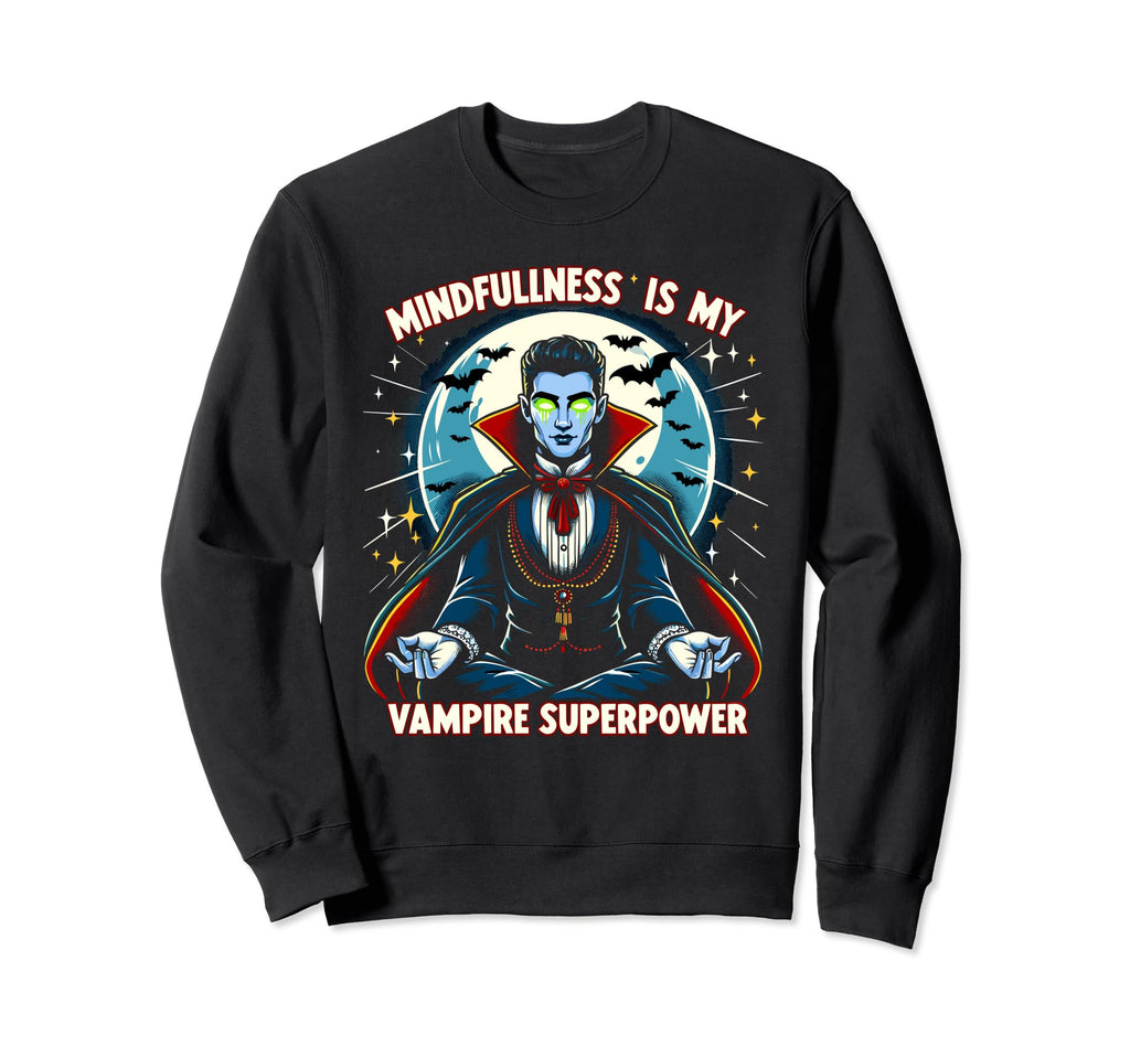 Meditation Mindfulness Relaxation Sweatshirt - Trendy Graphic for Adults - T-Shirt, Sweatshirt, Hoodie