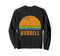 Durrell Custom Name 7 Letters Sunset Sweatshirt - Unique Graphic for Adults - T-Shirt, Sweatshirt, Hoodie