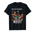 Black Rest Self Care Mental Health T-Shirt - Custom Art Print Men Women - T-Shirt, Sweatshirt, Hoodie